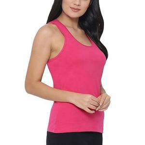 Débardeur tricoté de haute qualité pour femmes meilleur design chemise d'entraînement respirante Logo avant courte longueur vêtements OEM arrivée fraîche - Product Image 3