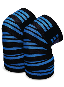 ผ้าพันยืดรัดกล้ามเนื้อสำหรับออกกำลังกายที่รัดเข่ายืดได้สำหรับออกกำลังกายที่ยกน้ำหนักเข้ายิม - Product Image 1