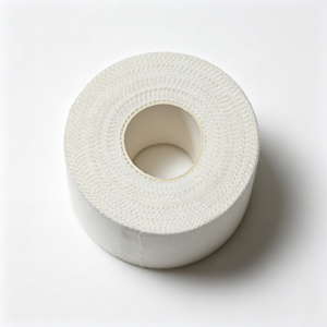 Bande de maintien sportive 100 % coton, non élastique, rigide, respirante, à bord zigzag, pour <span class=keywords><strong>cheville</strong></span> et poignet, vente en gros - Product Image 3