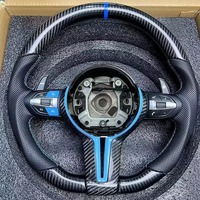 Volant de voiture en fibre de carbone LED de performance supérieure, série M, F82 F10 F06 F12 F20 F22 F30 F31 F32 F33 F36 M2 M3 M4 M5 M6