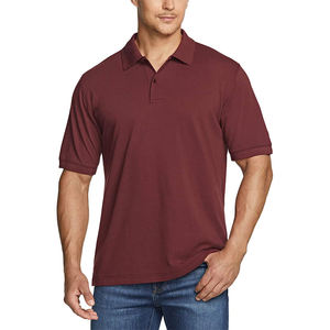 Fabricant de vêtements de golf Polos en coton Pima pour hommes Logo personnalisé Polyester Spandex athlétique de luxe de haute qualité - Product Image 1