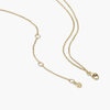 สร้อยคอคริสตัลพลอยเชื่อมโยง - Product Image 4