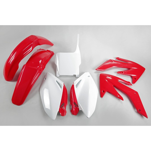 Kit in Plastica OEM Marca XFUN per CRF 250R 2004-2005 con Materiali ABS e Alluminio, Prodotto in Italia, Spedito via Aerea - Product Image 1