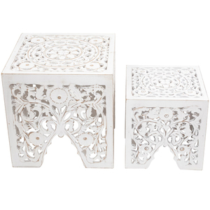 Mesa decorativa de granja para el hogar, mesa de centro de nuevo diseño hecha de madera, compra de fabricante indio - Product Image 5