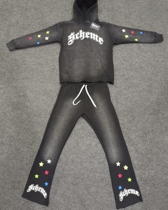 เสื้อฮู้ดผู้ชายมีซิปรูดสไตล์ลำลองทำจากผ้าฝ้าย100% มีหลายสีหลายขนาดสำหรับฤดูหนาว - Product Image 2