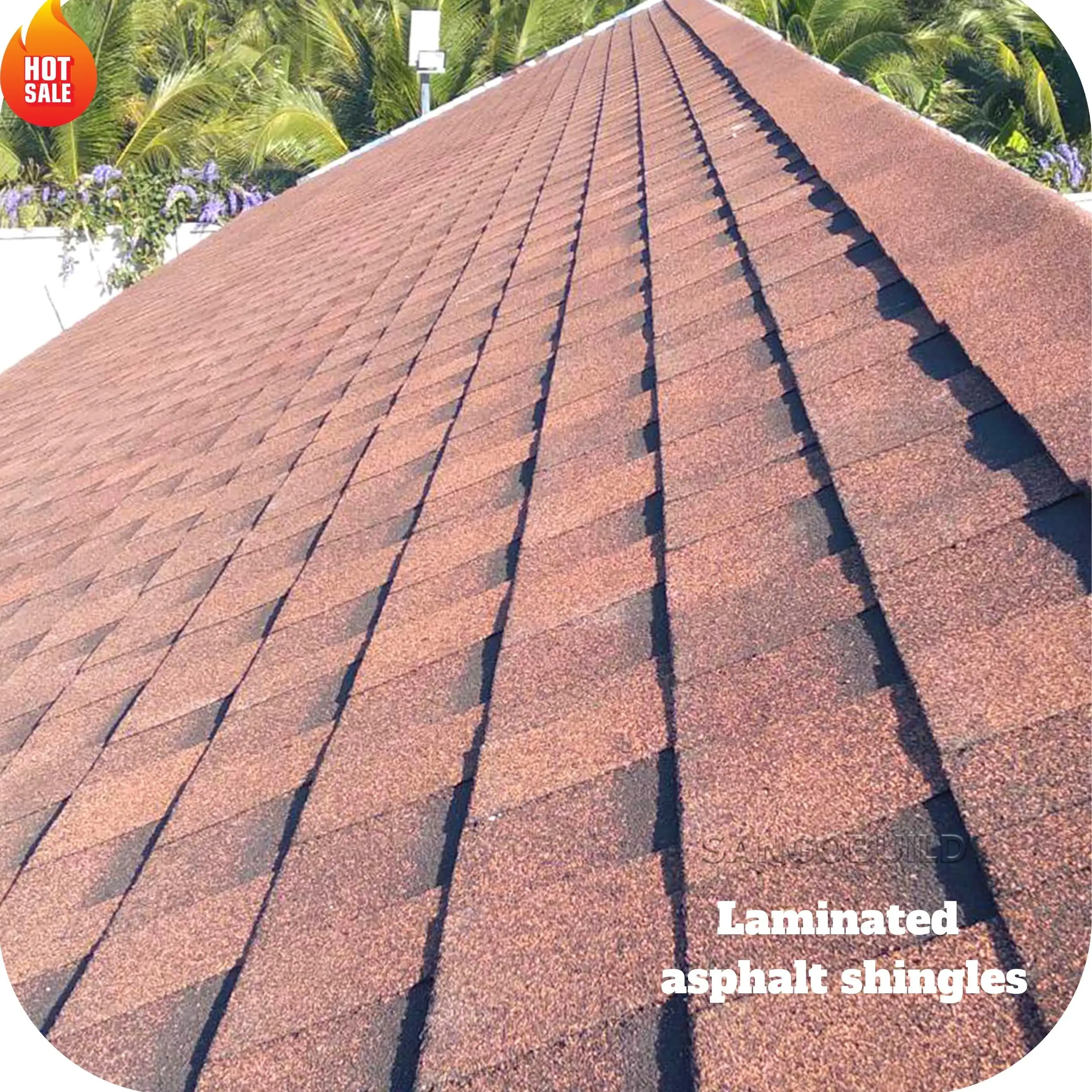 Beëindigde Asfalt Dakbedekking Shingles Houten Huis Cement Dakbedekking Betaalbare Lowes Dakbedekking Shingles Prijzen