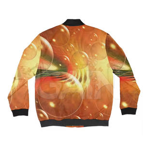 Blouson bomber à capuche pour homme, coupe ajustée, nouveau design, avec logo sur le devant, écologique et respirant, vêtement d'hiver - Product Image 2