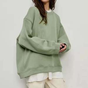 Sweat-shirt à col ras du cou pour femmes Sweat-shirt surdimensionné en coton coréen pour femmes MS-SS-1047 - Product Image 2