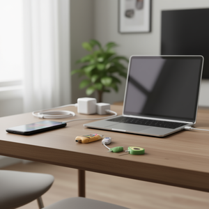 เคสซิลิโคนป้องกันสำหรับสายดาต้า Type-C (สำหรับโทรศัพท์มือถือ) - Product Image 1