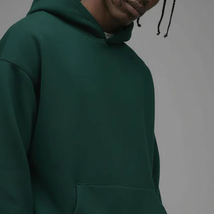 Cotton/Polyester Blend Breathable And Comfortable Material Drop Shoulder <b>Hoodie</b> Men <b>Oversized</b> <b>Hoodie</b> <b>Long</b> Sleeves Pullover Soft - Product Image 5