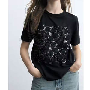 Camiseta de Manga Corta Informal de Verano para Mujer, 100% Algodón, Secado Rápido y Transpirable - Product Image 2