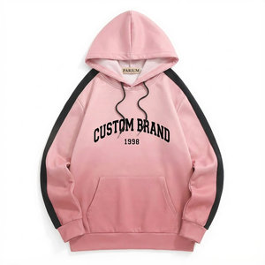 เสื้อฮู้ดสไตล์วินเทจแบบสปอร์ต OEM ผ้าฟลีซ ปักโลโก้ตามสั่ง ผ้าคอตตอนผสมเนื้อหนา ทรงโอเวอร์ไซส์ เสื้อสเวตเชิ้ตแบบสวมหัว ยูนิเซ็กส์ - Product Image 3