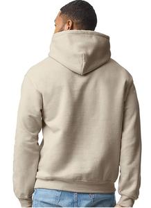 Custom Logo Cotton Blended <b>Orange</b> Color Pullover Hoodies For <b>Men</b> Private Label High Quality Street Wear Comfortable Breathable - Product Image 4