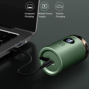 Mini rasoir électrique pour homme, marron, rechargeable par USB, avec lames simples et doubles, étanche IPX7, rasoir rotatif pour le visage - Product Image 3