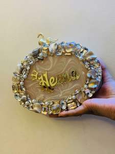 <b>Pink</b> Horn Animal Style Women's <b>Clutches</b> Handmade Art & Collectible Indian Handicraft Promotional Custom Type - Product Image 4