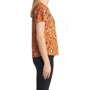 Vente chaude Sublimation T-Shirt Respirant Sublimation T-Shirt Femmes Confortable Streetwear Sublimation T-Shirts - Product Image 3