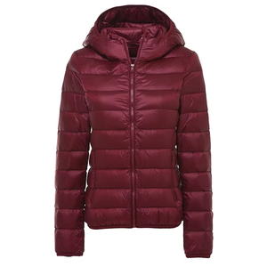 Veste bomber matelassée en coton et nylon imperméable et coupe-vent pour femmes en gros, design élégant et respirant pour l'hiver - Product Image 4