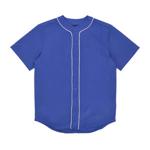 Camiseta de béisbol personalizada, uniforme de equipo para hombre, camiseta transpirable con botones, ropa deportiva con estampado de logotipo personalizado, ropa de equipo OEM - Product Image 5