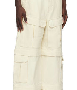 Ropa de calle para hombre, pantalones Cargo con múltiples bolsillos, cintura ajustable, tela cómoda, perfecta para ropa de trabajo al aire libre - Product Image 6