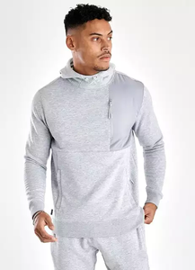 100% algodón pesado hecho a medida Sudadera con capucha para hombre logotipo impreso y patrón de otoño en escabeche antiguo precio al por mayor - Product Image 3