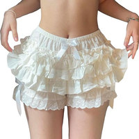 Shorts pour femmes à taille haute, respirants et légers, avec volants, logo personnalisé, fabriqués dans les meilleurs matériaux