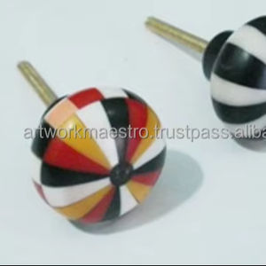 Perillas de Cajón de Resina Artística, Diseño Nuevo y Elegante, Multicolor, Atractivas, por ARTWORK MAESTRO - Product Image 1