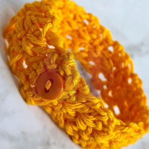 Trendy Casual Accessory Knitted <b>Wristband</b> Lightweight Comfortable Knit Texture For Daily Fashion And Lifestyle Use - Product Image 4