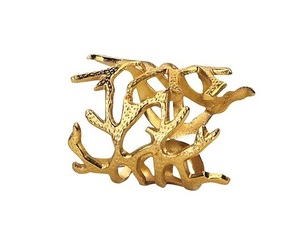 แหวนเงินสำหรับผ้าเช็ดปากสำหรับตกแต่งโต๊ะของคุณในงานปาร์ตี้งานอีเวนต์ผ้าเช็ดปากส่งออกอินเดีย - Product Image 2