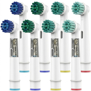 Staircase Layout Multi-D <b>Round</b> Toothbrush Head Refills Generic for Oral Bs Electric <b>Brush</b> Heads Wholesale Factory - Product Image 1