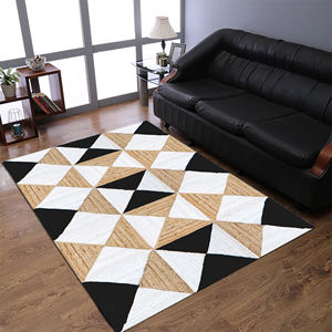 Taille personnalisable Tapis en jute tressé réversible de haute qualité Revêtement de sol durable pour salons, bureaux et hôtels - Product Image 1