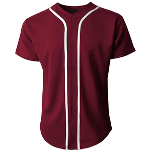 Maillot de baseball pour homme en tissu mesh polyester à séchage rapide, vêtements de sport, maillot de baseball pour homme en tissu polyester de qualité supérieure, vente en gros - Product Image 5