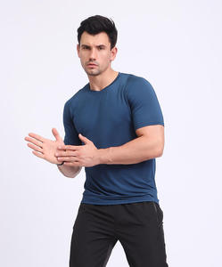 Camiseta de cuello redondo con Logo personalizado para hombre, camisa de manga corta a la moda, con impresión personalizada, color blanco, nuevo diseño - Product Image 3