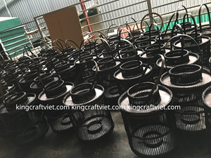 Lanternes en rotin naturel Lanternes décoratives Bougeoirs Lot de 3 bougeoirs de luxe Lanterne de décoration intérieure et extérieure pour la maison - Product Image 4