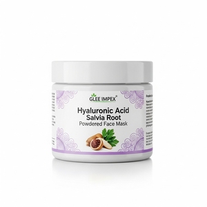 Crystal Facial <b>Mask</b> with Hyaluronic Acid & Salvia Root Powder for Deep Hydration Brightening & Skin Repair - Product Image 2