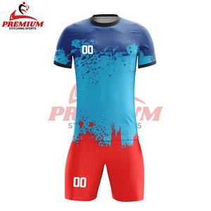 Vêtements d'équipe conception de logo personnalisé uniformes de volley-ball 100% polyester extensible séchage rapide hommes jeunes ensemble de maillot de volley-ball - Product Image 5