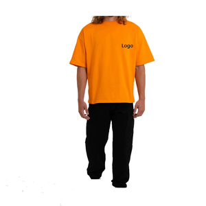 T-shirt basique en coton uni pour homme, qualité supérieure, toucher doux, fournisseur OEM - Product Image 4