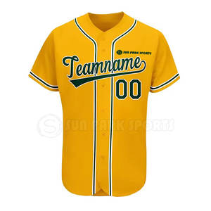 Uniformes de baseball pour hommes personnalisés avec un design unique et style d'ensemble respirant avec logo - Product Image 1