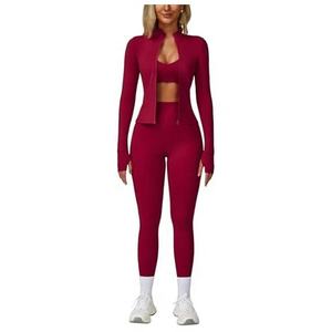 Ensemble de yoga push-up pour femmes : leggings sculptants et soutien-gorge de sport - Product Image 4
