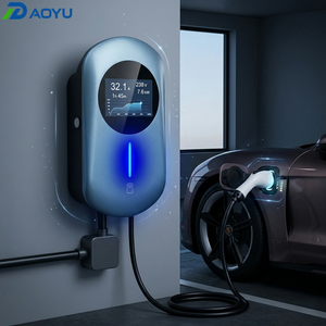 Cargador de Pared Inteligente para Vehículos Eléctricos de 22 kW, Tipo 2 GBT Trifásico, OCPP 1.6J, Control por Aplicación, Estación de Carga Rápida para Estacionamientos Comerciales y Uso Doméstico - Product Image 4