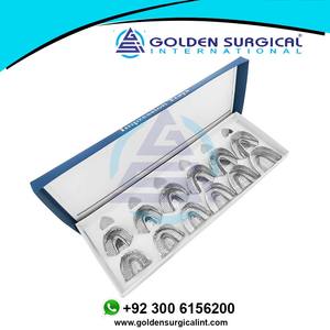 Bandejas de Impresión Dentales Perforadas, Bordes Rígidos Soldados |   Juego de Bandejas de Impresión Dental Autoclavables para Prótesis Dentales - Product Image 6