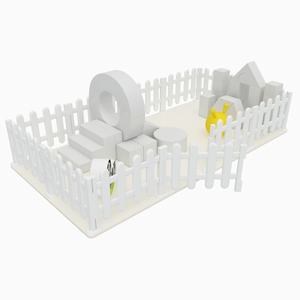 ชุดของเล่นนุ่มสำหรับเด็กเล่นในร่มและกลางแจ้ง ให้เช่าสำหรับงานปาร์ตี้ อุปกรณ์สนามเด็กเล่นในบ้าน - Product Image 3