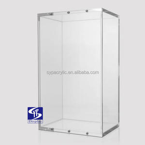 Горячая распродажа: Прозрачный высококачественный акриловый дисплей для коллекционных карточных игр Pokémon — набор бустеров «Фантомные огни» с крышкой на сильном магните - Product Image 5