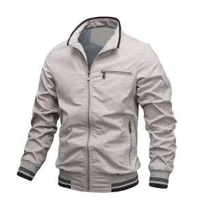 Chaqueta Bomber de Invierno Cómoda, Estilo Urbano, Cuello Alto, Diseño con Capucha, Transpirable, Ecológica, Rellena, Corte Holgado, Impermeable - Product Image 4