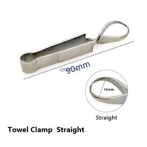 Pinzas Manuales para Toallas Oftálmicas, Pinzas para Paños de Microscopía, Instrumentos Quirúrgicos con Certificación CE, Ergonómicas - Product Image 3