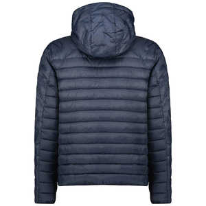 Premium Customized Zipper Quilted Adjustable <b>Hooded</b> <b>Puffer</b> <b>Jacket</b> For Men Wholesale Lightweight Insulated Warm Outerwear <b>Jacket</b> - Product Image 3