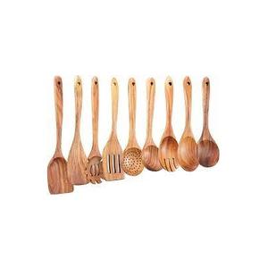 Juego de Cubiertos de madera de acacia Natural 100%, nuevos estilos, juego de cubiertos, cubiertos de alta calidad, juego de cubiertos de madera, tamaño personalizado - Product Image 2