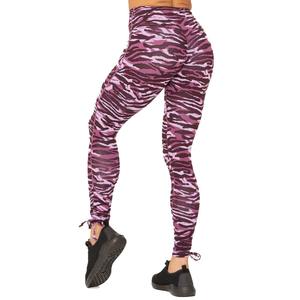 Mallas ajustadas de Yoga para mujer, Leggings de cintura alta de Color sólido para gimnasio - Product Image 4