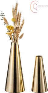 Vase de table en métal fait main au design contemporain pour la maison et le bureau, améliorant l'ambiance intérieure - Product Image 3