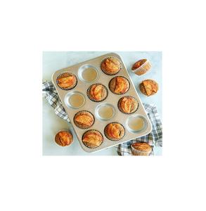 Sartén de aluminio para cupcakes, 6 piezas, recubrimiento de plata, para hornear, de India, venta al por mayor - Product Image 2