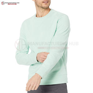Venta caliente Slim Fit Sudaderas Ropa informal Básicos Algodón Mezclado Pullover Hombres Sudaderas Precio de alta calidad Sudaderas - Product Image 4